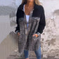 Denim Long Shirt Jacke für Frauen