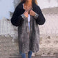 Denim Long Shirt Jacke für Frauen