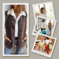 👚Warme Herbstweste mit Knopfleiste für Damen