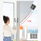 Mehrzweck-Fensterreiniger für den Haushalt mit Stiel und Schwamm