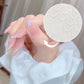 Minimalistische Gradient 3D Arc-Moon Nail Art Aufkleber