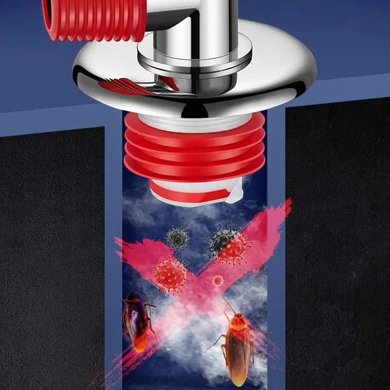 Anti-Überlauf-Deodorant-Bodenablaufadapter für Waschmaschinen