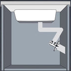 Anti-Überlauf-Deodorant-Bodenablaufadapter für Waschmaschinen