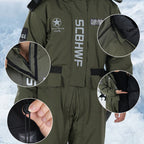 ❄️ Isolierter Ganzkörperanzug für Winter Outdoor-Aktivitäten – Perfekt für Reiten und mehr!