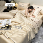 ✨2025 Neue Upgrades✨ Waschbare, kühlende 4-teilige Bettwäsche🌸