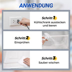 Leistungsstarkes Abtausspray für Kühl- und Gefrierschrank❄️❄️Einfaches Enteisen des Kühlschranks und Vorbeugung gegen Wiedervereisung