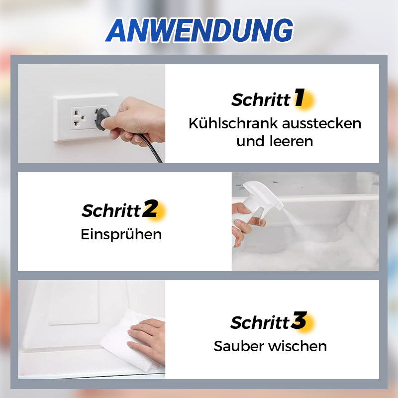 Leistungsstarkes Abtausspray für Kühl- und Gefrierschrank❄️❄️Einfaches Enteisen des Kühlschranks und Vorbeugung gegen Wiedervereisung