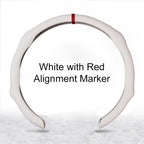 Atmungsaktive, rutschfeste, ultradünne Lenkradabdeckung🚗