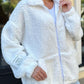 ❄️Winter Angebote❄️ Damen Strickjacke aus Plüsch