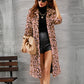 ❄️Winter Angebote❄️ Warmer Damen-Kunstpelzmantel mit Leopardenmuster
