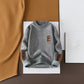 🎅Weihnachtsangebote 50% OFF🎁Herren-Pullover mit Plüsch-Futter
