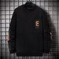 🎅Weihnachtsangebote 50% OFF🎁Herren-Pullover mit Plüsch-Futter