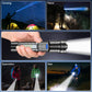 💥 VERKAUF am letzten Tag 49% OFF 💥 Weiße Laser-Taschenlampe der Außenbeleuchtung mit Cob-Warn-Seitenarbeitsleuchte