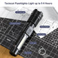 💥 VERKAUF am letzten Tag 49% OFF 💥 Weiße Laser-Taschenlampe der Außenbeleuchtung mit Cob-Warn-Seitenarbeitsleuchte