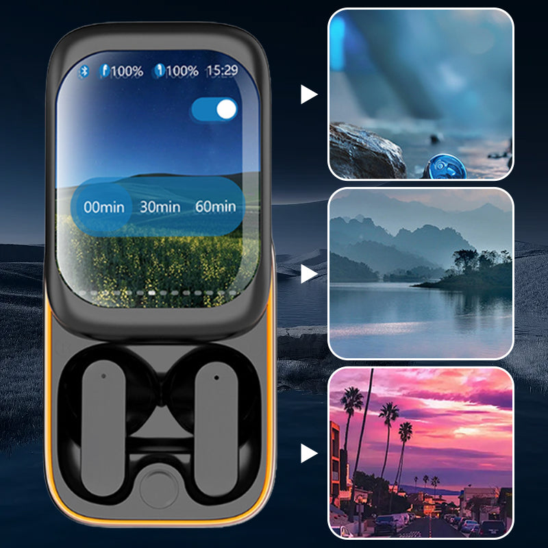 2025 AI Touch Slider Earphones