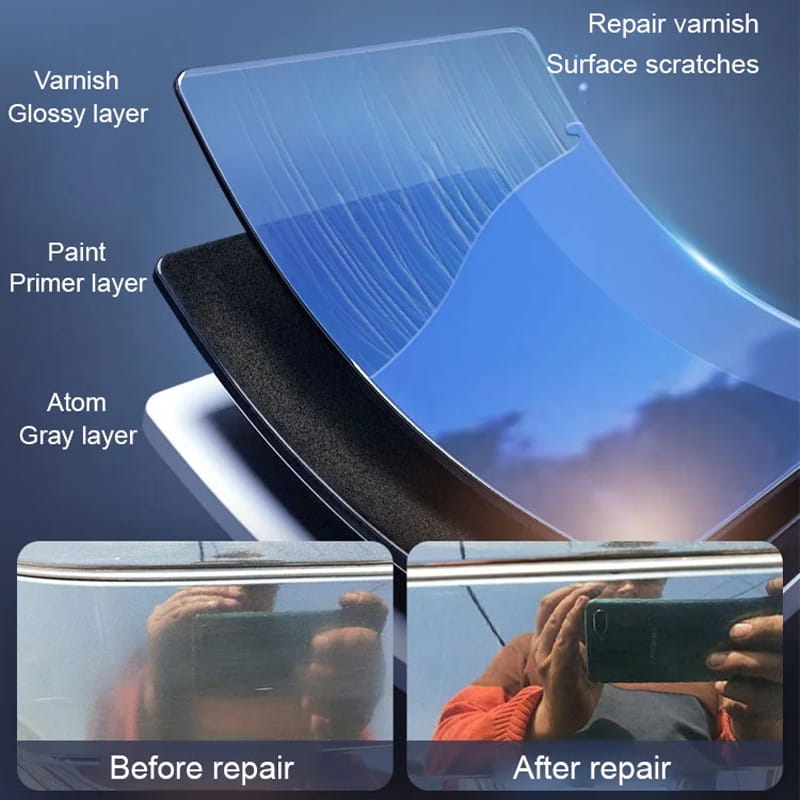 📢Kaufe 2 und erhalte 1 gratis📢💥Beschichtungsmittel zur Reparatur von Autokratzern und zum Polieren