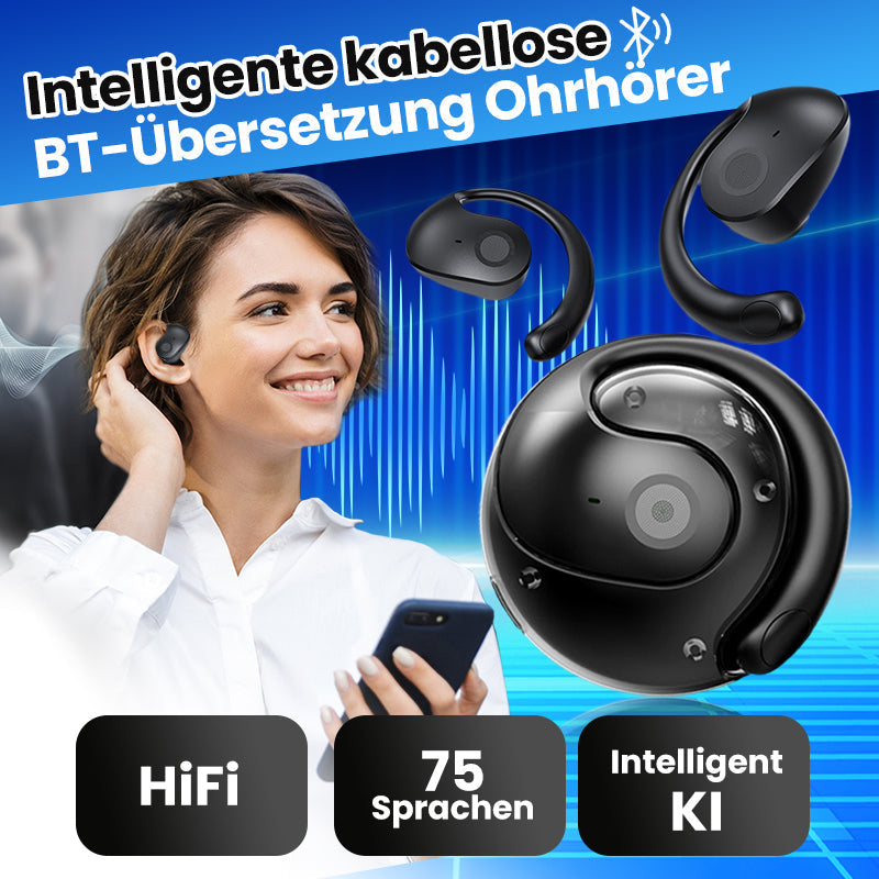 🔥HEISSER VERKAUF  🔥Intelligente kabellose Bluetooth Übersetzung Ohrhörer