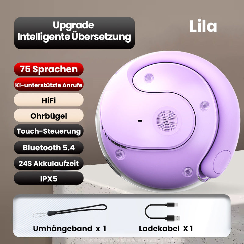 🔥HEISSER VERKAUF  🔥Intelligente kabellose Bluetooth Übersetzung Ohrhörer