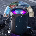 Tragbarer Bluetooth-Lautsprecher mit 40 W Spitzenleistung und RGB-Beleuchtung