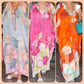 🌸👗Lockeres langes Kleid mit Blumenmuster und halblangen Ärmeln