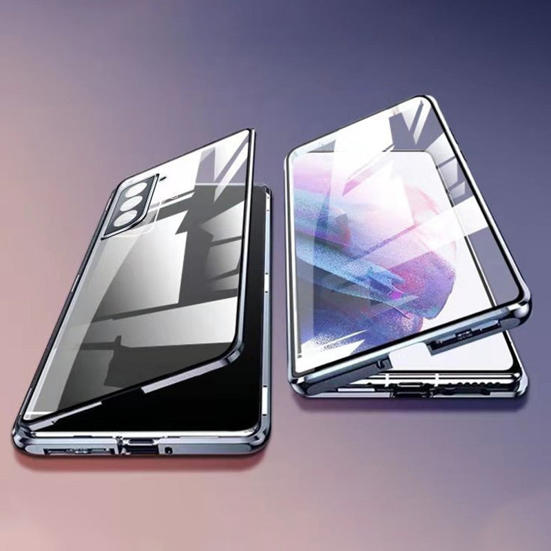 🔥Limited Time 50% OFF🔥2-in-1 Magnetische Hülle und Schutzfolie für die Galaxy-Serie21-25