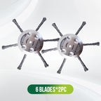 🔥Fadentrimmer-Ersatzkopf，Grasschneidekopf aus Stahldraht