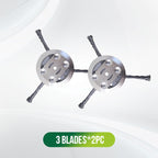 🔥Fadentrimmer-Ersatzkopf，Grasschneidekopf aus Stahldraht