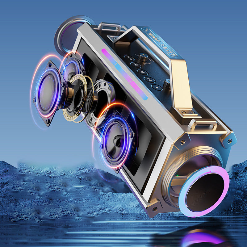 200W Bluetooth Karaoke Lautsprecher mit drahtlosem Mikrofon