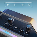 200W Bluetooth Karaoke Lautsprecher mit drahtlosem Mikrofon