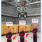 🌟🏠Wachen zu Hause💥📹Wasserdichte drahtlose WiFi HD-Sicherheitskamera für den Außenbereich💯