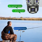 🌟🏠Wachen zu Hause💥📹Wasserdichte drahtlose WiFi HD-Sicherheitskamera für den Außenbereich💯