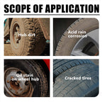 Vielseitige dauerhafte hydrophobe Auto Reifen Polieren Reiniger Paste🚗