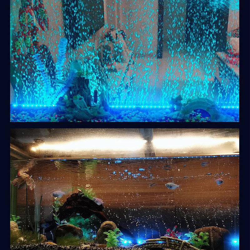 LED Aquarium Buntes Luftblasenlicht