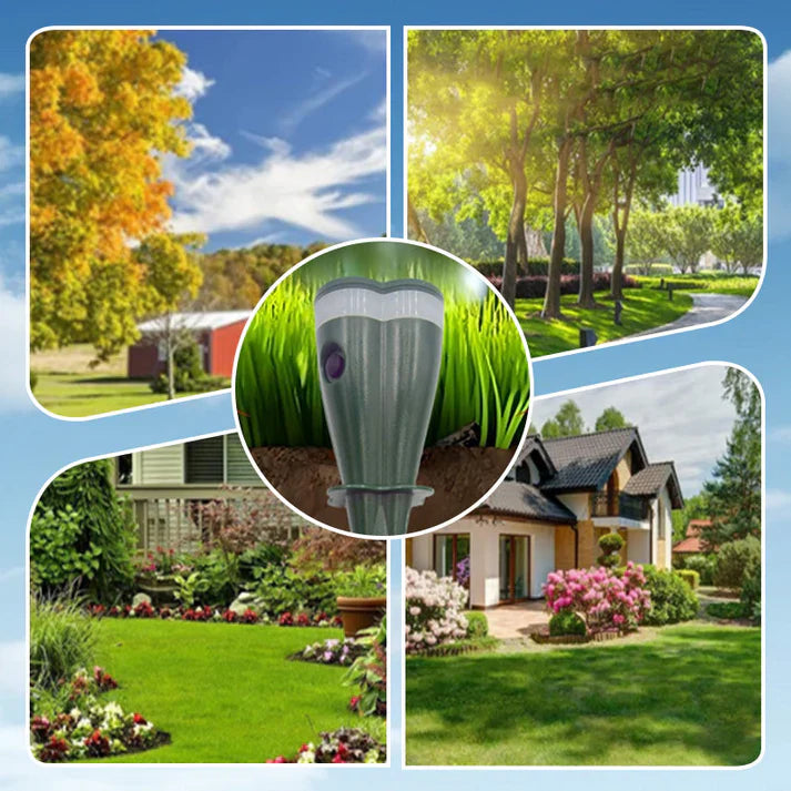 🌸 Hot Sale 50% Rabatt ☘️ Solarbetrieben wasserdicht Schraube Mole Abwehrmittel