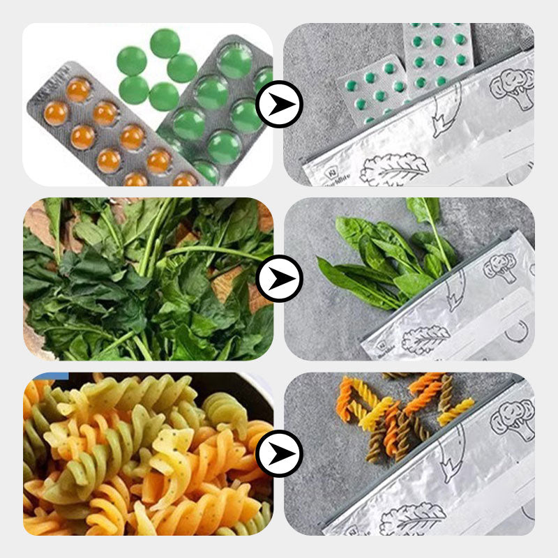 ✨Wiederverwendbare verschließbare Aufbewahrungsbeutel aus Aluminiumfolie