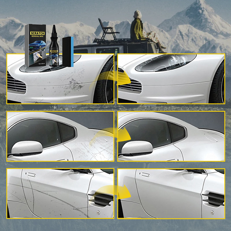 🔥Effektiver Autokratzer-Entferner mit Schwamm