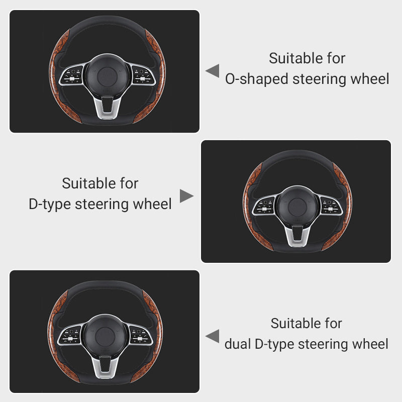 🔥2025Heißer VerkaufUniversal  Non-Slip Car Steering Wheel Cover