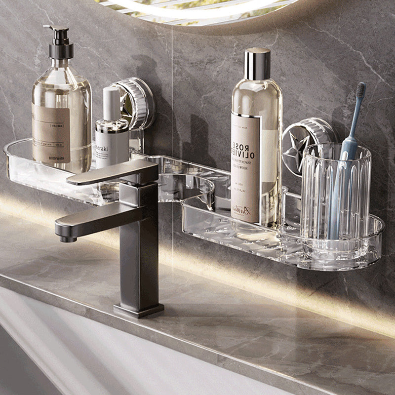 Mehrzweck-Organizer mit Saugnäpfen zur Wandmontage ohne Bohren