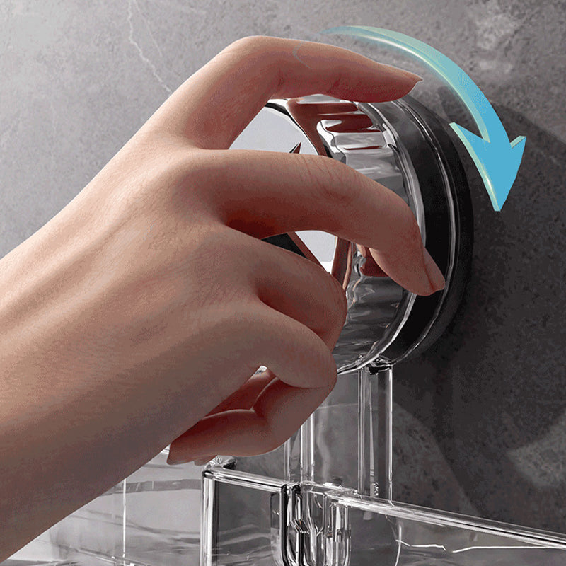 Mehrzweck-Organizer mit Saugnäpfen zur Wandmontage ohne Bohren