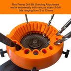 Mehrzweck-Bohrerschärfer für Winkelschleifer