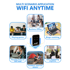 Mobiler 4G/5G-WLAN-Router im Taschenformat mit 150 Mbit/s