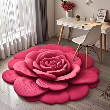 🏠 2025 Neues Produkt🌸 🔥Floral Plüsch & Kieselgur Bodenmatte