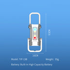 🔦50 % Rabatt🔥Tragbare, wiederaufladbare, helle Schlüsselanhänger-Taschenlampe