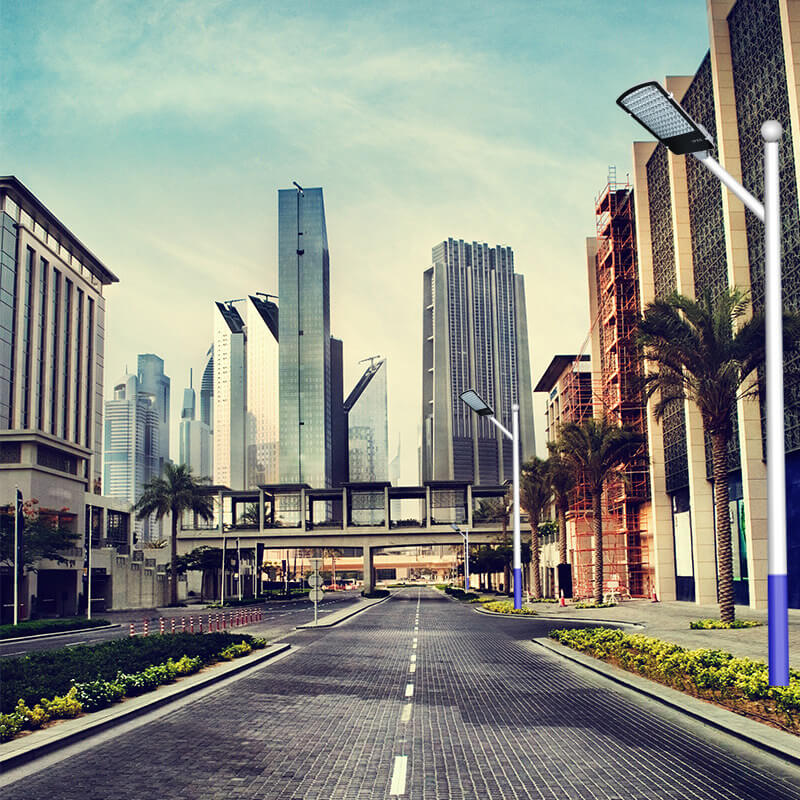 Superhelle wasserdichte Straßen-Solarleuchte