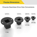 🔥Werkzeuge für kleine Räume🔥Adaptersatz für flache Schlagschraubereinsätze