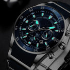 🔥Wasserdichte multifunktionale Quarzuhr für Männer