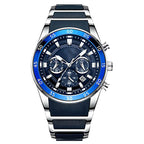 🔥Wasserdichte multifunktionale Quarzuhr für Männer