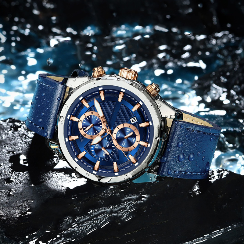 ✨2025 Brandneues Design - Heute mit 50% Rabatt kaufen!⌚Lässige elegante Herren Quarzuhr mit leuchtendem Zifferblatt