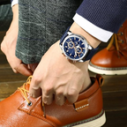 ✨2025 Brandneues Design - Heute mit 50% Rabatt kaufen!⌚Lässige elegante Herren Quarzuhr mit leuchtendem Zifferblatt