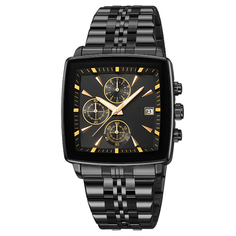 🔥Multifunktionale wasserdichte Quarzuhr für Männer